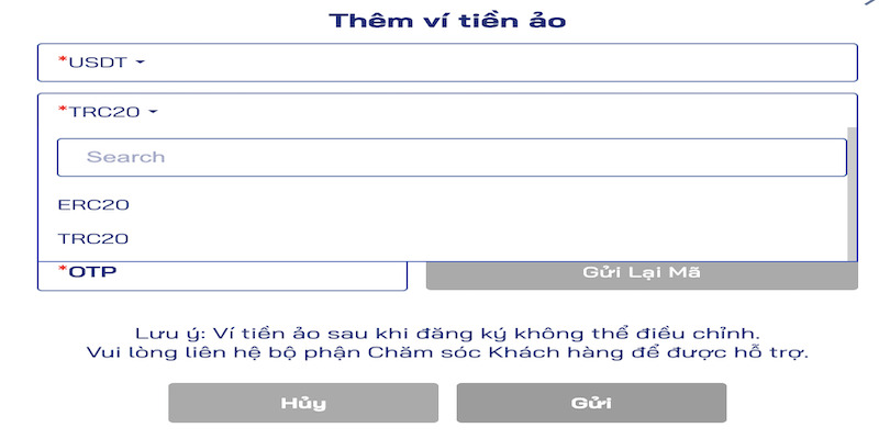 Chi tiết cách rút tiền USDT.