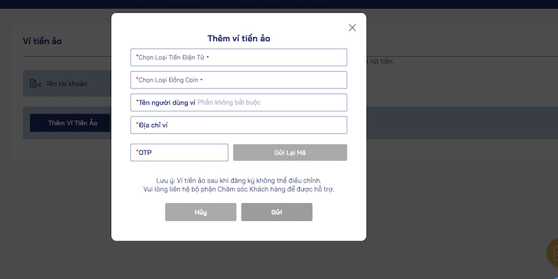 Hướng dẫn rút tiền USDT.
